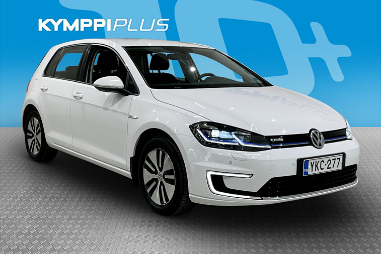 Volkswagen Golf e-Golf 100 kW (136 hv) automaatti - ** ACC / Bi-Led / Navi / Lämpöpumppu / Mirror link / KeyLess **