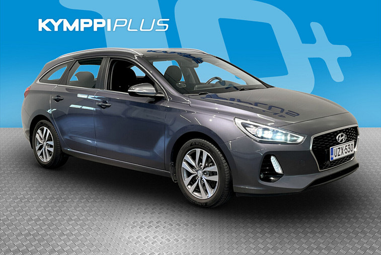 Hyundai i30 Wagon 1,6 CRDi 100kW 7DCT-aut. Comfort - Hyundai I30. Pieniruokainen ja hyvin varusteltu, mm. LED valot, Vetokoukku, CarPlay, Navigointi ja Peruutuskamera