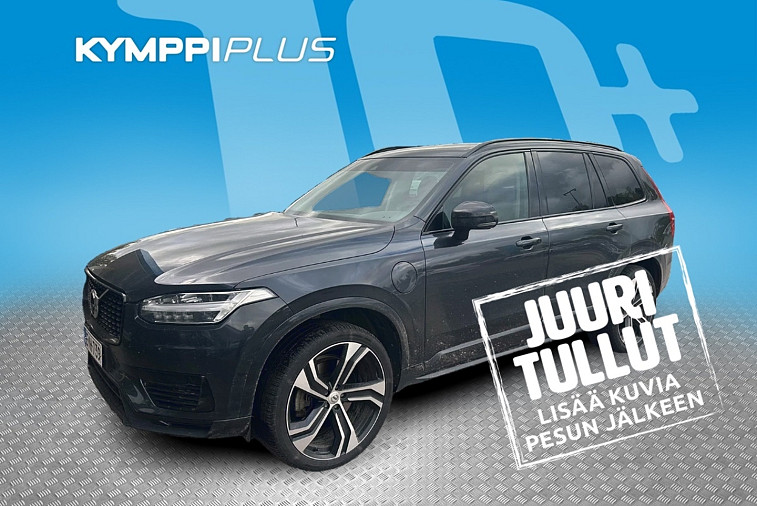 Volvo XC90 T8 TwE AWD R-Design Expression Aut. - Acc / Koukku / Navi / 2x renkaat ja vanteet / Nahkasisusta /