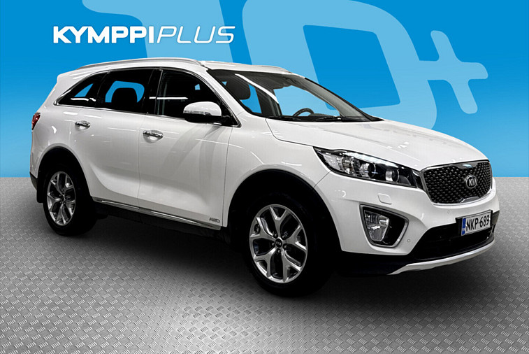 Kia Sorento 2,2 CRDi AWD Business Premium A/T 5P - Suomi-auto / Moottorinlämmitin ja sisäpuhallin / Nahkaverhoilu / Peruutuskamera / Vetokoukku