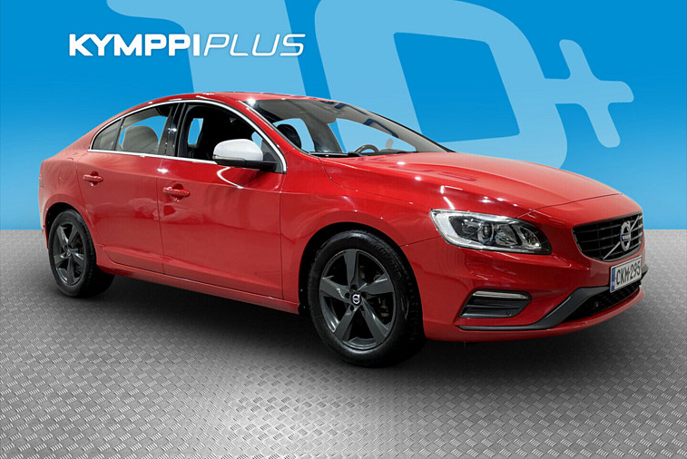 Volvo S60 D4 R-Design aut / Xenon / Webasto / Lämmitettävä tuulilasi / Nahka-Alcantara - Juuri huollettu / Juuri katsastettu / Webasto / R-Design / Sporttipenkit / Navigointi / Lämpöratti / Pysäköintitutka