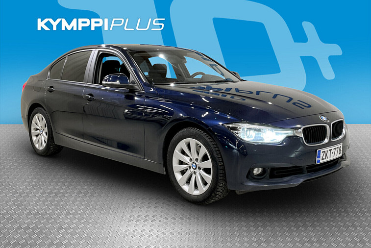 BMW 335 F30 Sedan 335d A xDrive 40th Year Edition 230 kW / 313 hv /  Suomi-auto / Neliveto - 313 hv, neliveto ja yhdistetty kulutus 5,4 l/100 km, jakoketju, urheiluistuimet, Kahdet renkaat vanteineen, Bi-LED-ajovalot, avaimeton käynnistys, Sport-vaihteisto ja M-S