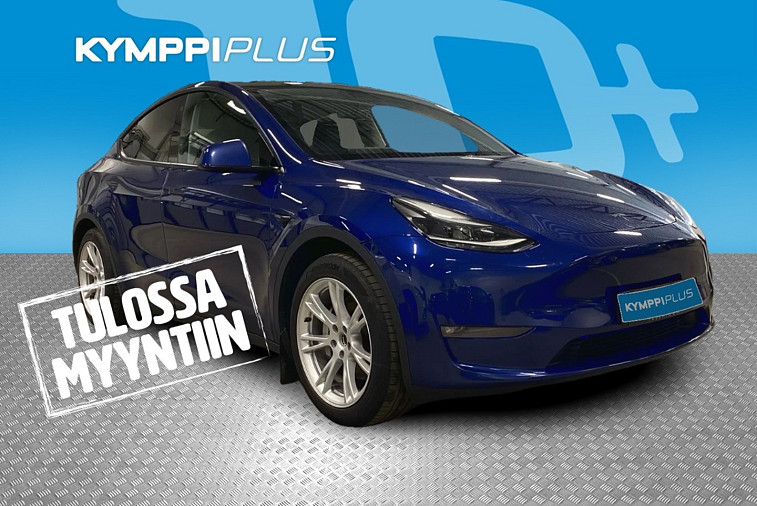 Tesla Model Y Long Range - Autopilot / Koukku / Soh 91,9% / Sentry Mode / Mustat nahat /