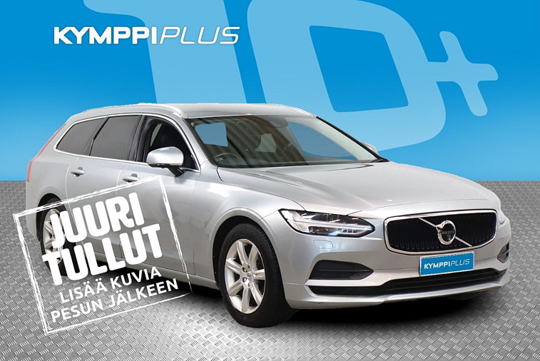 Volvo V90 D4 Momentum aut - ** Pilot Assist / Webasto / ACC / Koukku / Navi / 360° Kamera / 1.Om / Suomi-auto / Kaistavahti / Kessy / Blis / HUD **