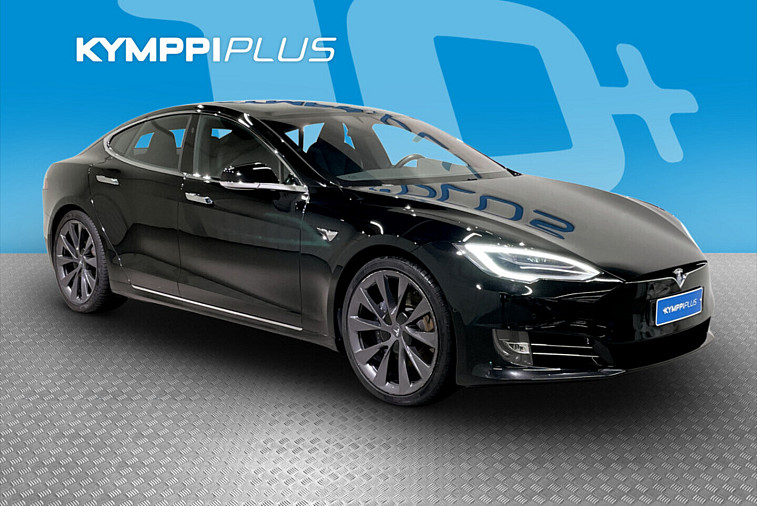 Tesla Model S Long Range AWD Raven - ACC / Kaistavahti / P. kamera / P.tutkat / LED / Lasikatto / Navi / Autopilot-toiminto