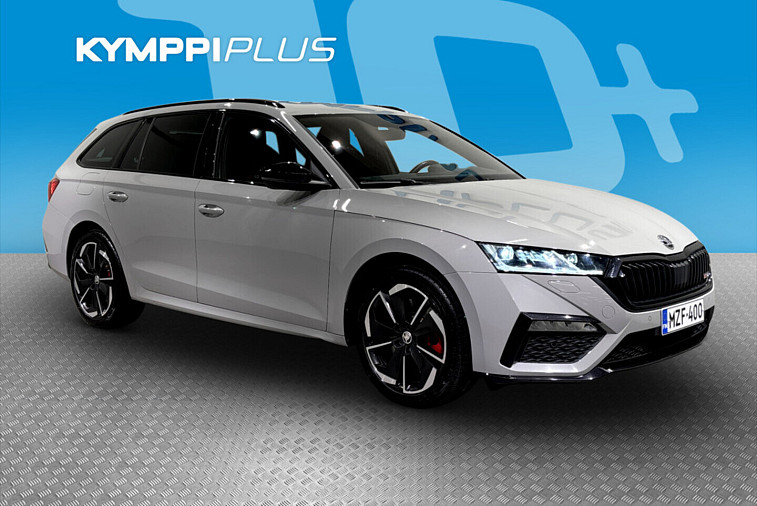 Skoda Octavia Combi 1,4 TSI PHEV RS iV DSG Autom. - LED Matrix / ACC / Navi / Langaton Apple CarPlay & Android Auto / Kessy / Handsfree-sähkötoiminen takaluukku / Lämmitetty tuulilasi