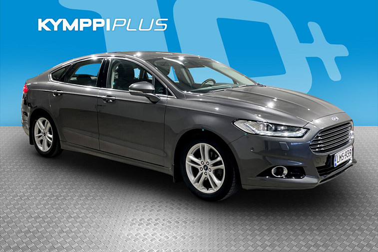 Ford Mondeo 1,5 EcoBoost 160hv A6 Titanium Business 5D - Koukku / LED / Lämpölasi / P.Kamera / Navi