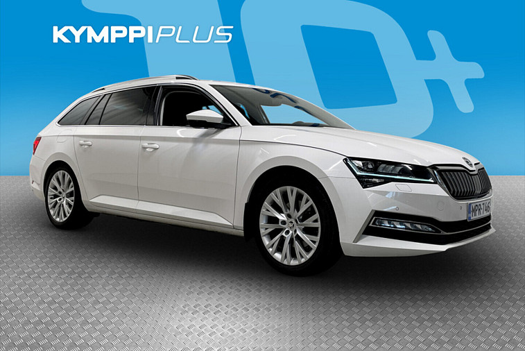 Skoda Superb Combi 1,4 TSI PHEV Style iV DSG Autom.** Soh 94% / Koukku / Webasto / Canton / Muisti-istuin / Nahat / Adapt.vak