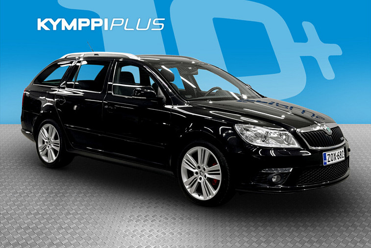 Skoda Octavia Combi 2,0 TDI CR DPF RS DSG Autom. / Vähän ajettu! - Columbus-navi / Xenon / Sound System / Huollettu 07/2026 / Jakohihna vaihdettu / Moottorinlämmitin / Kotiintoimitus