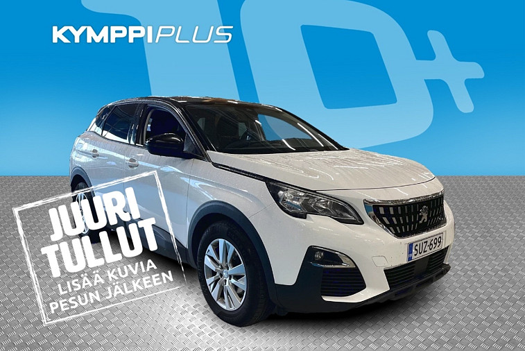 Peugeot 3008 Active PureTech 130 EAT8-automaatti - ** Apple CarPlay / AndroidAuto / Bluetooth / Led- päiväajovalot / Digimittaristo / Kaistavahti / Tutkat eteen ja taakse / Vakionopeudensäädin **