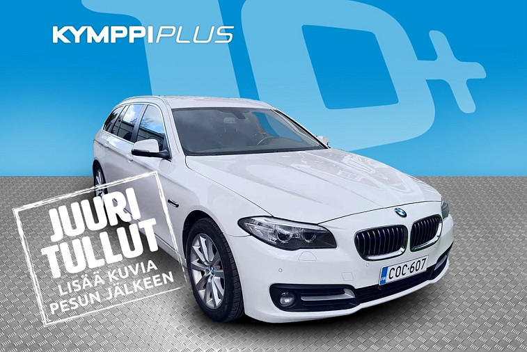 BMW 520 F11 Touring 520d A xDrive Business - Webasto / Sporttinahat / Koukku / Proffanavi / Ylläpitolaturi