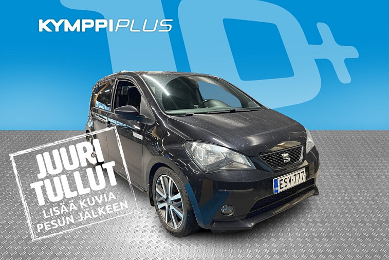 Seat Mii electric Plus 61 kW (83 HV) - Suomi-auto / Lämmitettävä tuulilasi / Vakionopeussäädin / Pysäköintitutka