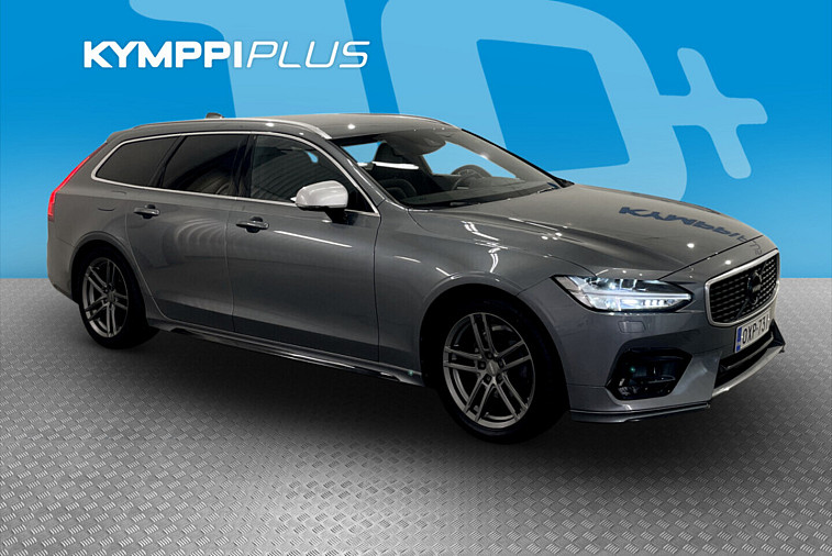 Volvo V90 D3 AWD Business R-Design aut - Pilot assit / Webasto / Kessy / Kamera / Sähköluukku / Navi