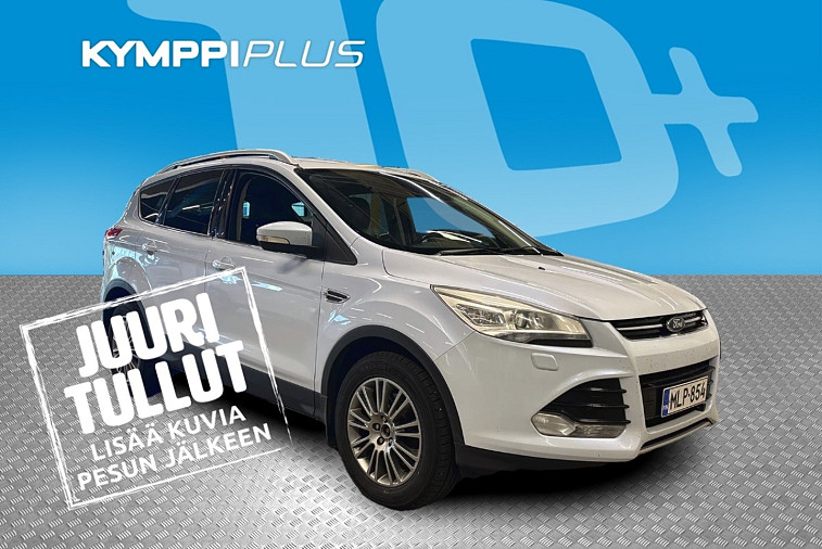 Ford Kuga 2,0TDCi 140 hv PowerShift AWD Titanium 5-ovinen - Lämmitetty tuulilasi / Navi / Webasto / Puolinahat / Hyvin huollettu / Toimiva neliveto / Cruise