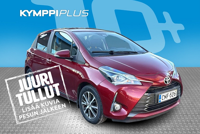 Toyota Yaris 1,5 Dual VVT-i Y20 Edition 5ov Multidrive S / Moottorinlämmitin ja sisäpistoke / Peruutuskamera / Kaistavahti - Moottorinlämmitin ja sisäpistoke / Juuri huollettu / Uusi tuulilasi / Uudet kesärenkaat / Navigointi / Peruutuskamera / Vakionopeudensäädin / K