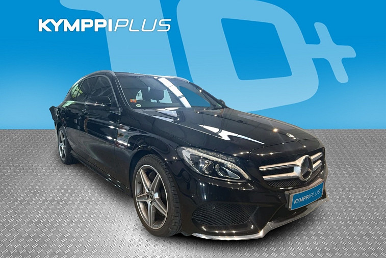 Mercedes-Benz C 250 T A Business AMG - Led / Koukku / Panoraama / Sähköinen takaluukku / 2 x renkaat vanteilla