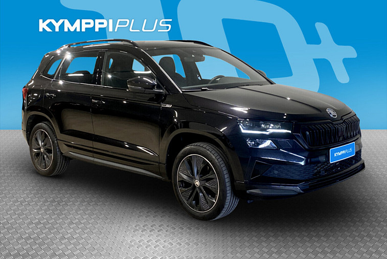 Skoda Karoq 1.5 TSI SportLine DSG Autom. - 2 x Renkaat kevytmetallivantein / ACC / Keyless / Nahat / Mukavuusistuimet edessä / Peruutuskamera