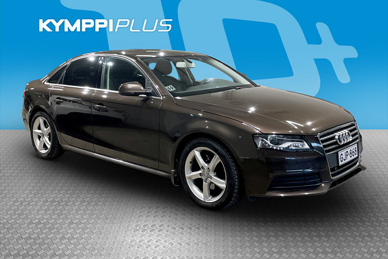 Audi A4 Sedan 1,8 TFSI multitronic Business - Kahdet renkaat vantein / Huoltokirja / Suomi-auto / Bluetooth / Pysäköintitutka / Xenon -ajovalot