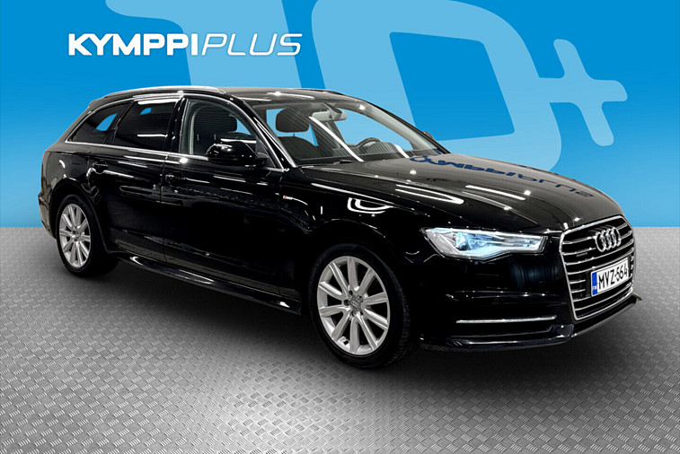 Audi A6 Avant Business Sport 2,0 TDI 140 kW quattro S tronic - S-line / Webasto / Xenon / Nahka-alcantara / Kamera / Koukku