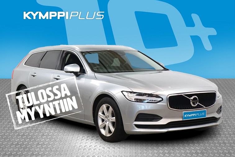 Volvo V90 D4 Momentum aut - ** Pilot Assist / Webasto / ACC / Koukku / Navi / 360° Kamera / 1.Om / Suomi-auto / Kaistavahti / Kessy / Blis / HUD **