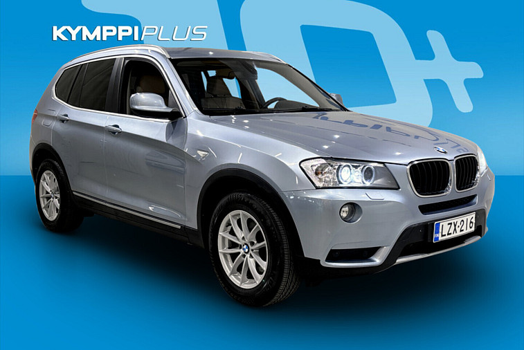 BMW X3 A F25 Business - Koukku / HUD / Prof.Navi / Sporttianahat / Lohko / Muistipenkki