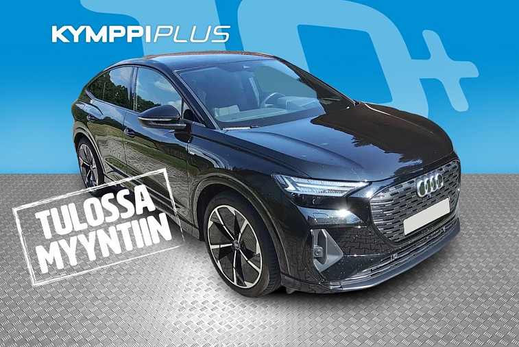 Audi Q4 e-tron 40 e-tron Sportback - Huippuvarusteilla: MMI navi / S-line-paketti / Comfort Plus / Lämpöpumppu /