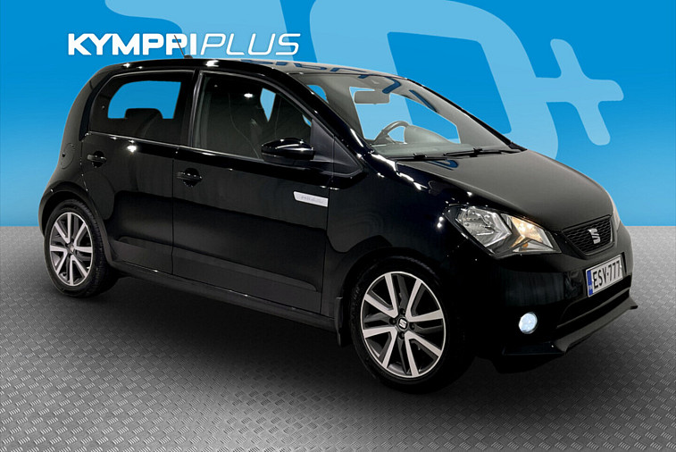 Seat Mii electric Plus 61 kW (83 HV) - Suomi-auto / Lämmitettävä tuulilasi / Vakionopeussäädin / Pysäköintitutka