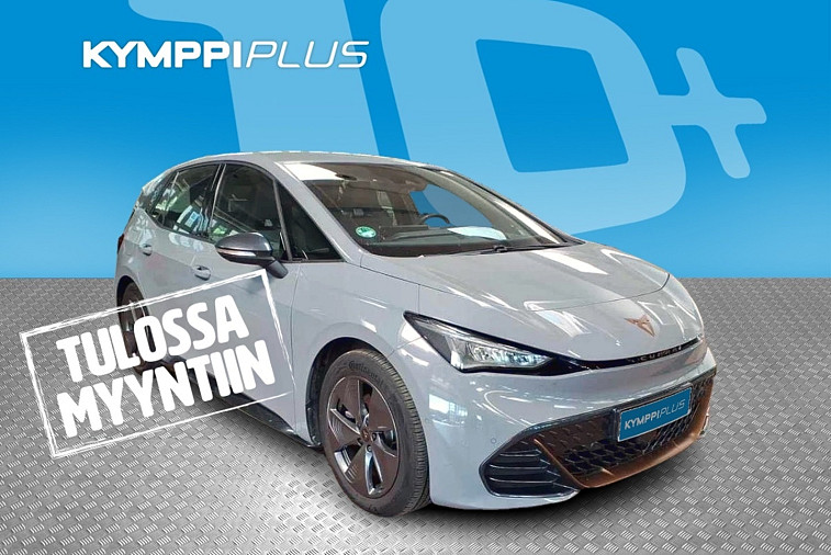 CUPRA Born 150 kW 58 kWh - AR-HUD / Pilot L / ACC / Blis / 360°-kamera / Kaistavahti / Lämpöpumppu / Urheiluistuimet / Kessy / LED / Apple CarPlay & Android Auto / 2x renkaat aluvanteilla