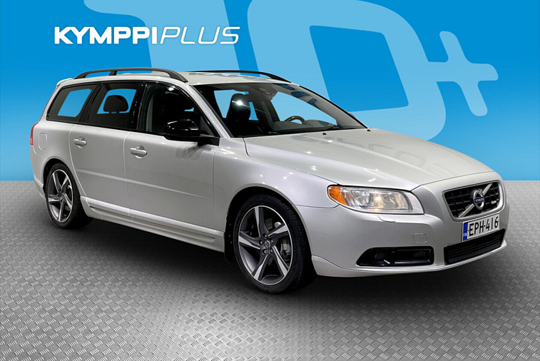 Volvo V70 D4 AWD R-Design aut - Xenon / Koukku / Webasto / P.tutka / Lohko + Sisäpistoke