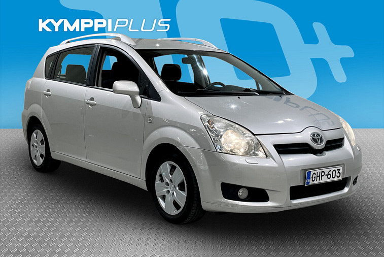 Toyota Corolla Verso 1,8 VVT-i Linea Luna 7p Business - ** 7- paikkainen / Aut.ilmastointi / Moottorinlämmitin + sisäpistoke / Sähköikkunat / 2 x renkaat **