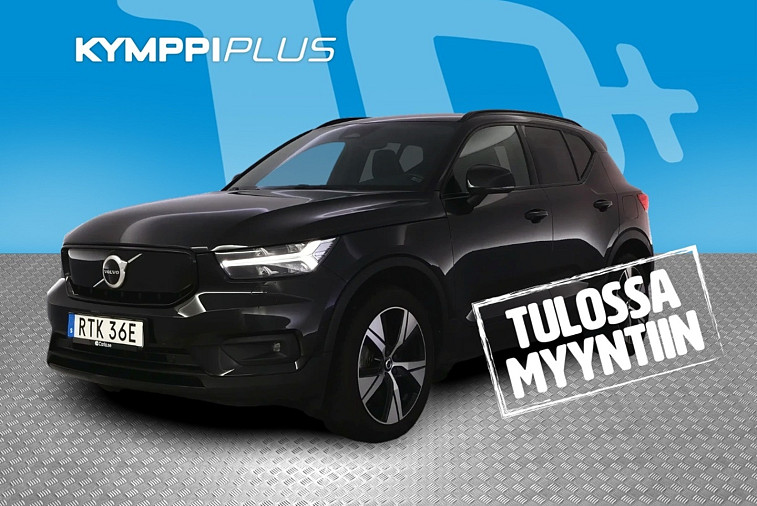 Volvo XC40 Recharge Plus aut - Lämpöpumppu / Alletaittuva vetokoukku / Peruutuskamera / Adaptiivinen vakionopeudensäädin