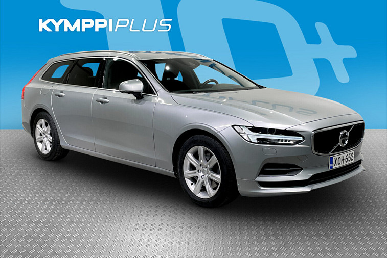Volvo V90 D4 Momentum aut - ** Pilot Assist / Webasto / ACC / Koukku / Navi / 360° Kamera / 1.Om / Suomi-auto / Kaistavahti / Kessy / Blis / HUD **