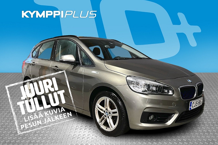 BMW 218 F45 Active Tourer 218d A Business ** Suomi-auto / 1 omistaja / Koukku ** - Katsastettu 10/2026 / Suomi-auto / Huollettu 8/2026 / Vetokoukku / Automaatti