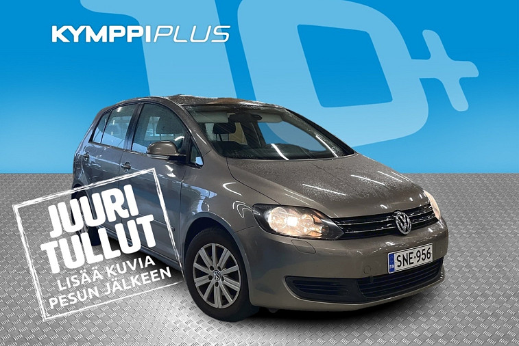 Volkswagen Golf Plus Comfortline 1,4 TSI 90 kW (122 hv) - ** Vähän ajettu / 2 x renkaat aluvantein / Vakionopeudensäädin / Moottorinlämmitin sisäpistokkeella **