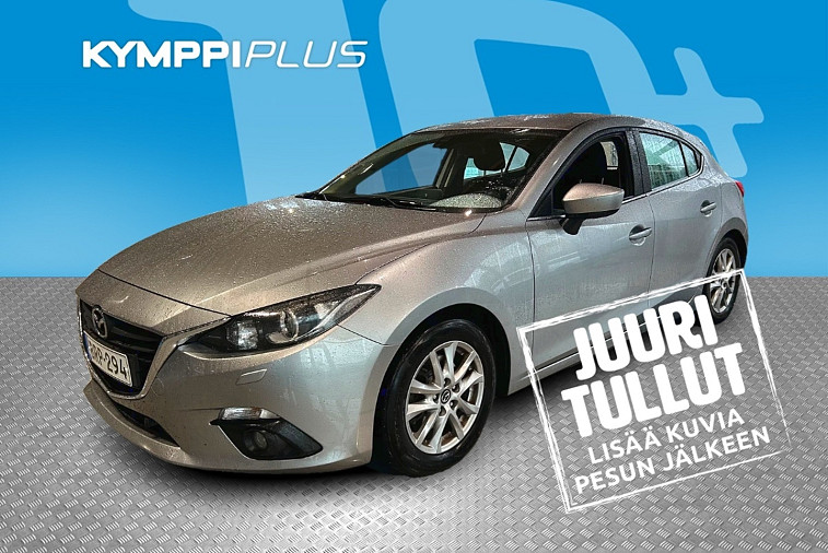 Mazda Mazda3 5HB 2,0 (120) SKYACTIV-G Premium 6MT 5ov DG1 - Vakkari / Moottorinlämmitin / Koukku / 2x vanteet renkaineen