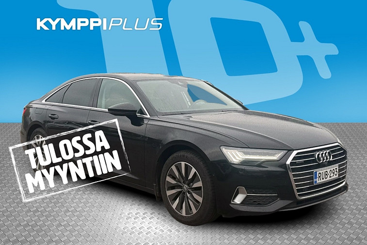 Audi A6 Sedan Business Sport 40 TDI MHEV quattro S tronic - HD Matrix-LED / Vetokoukku / 360 kamera / Webasto / Nahka-alcantara urheiluistuimet