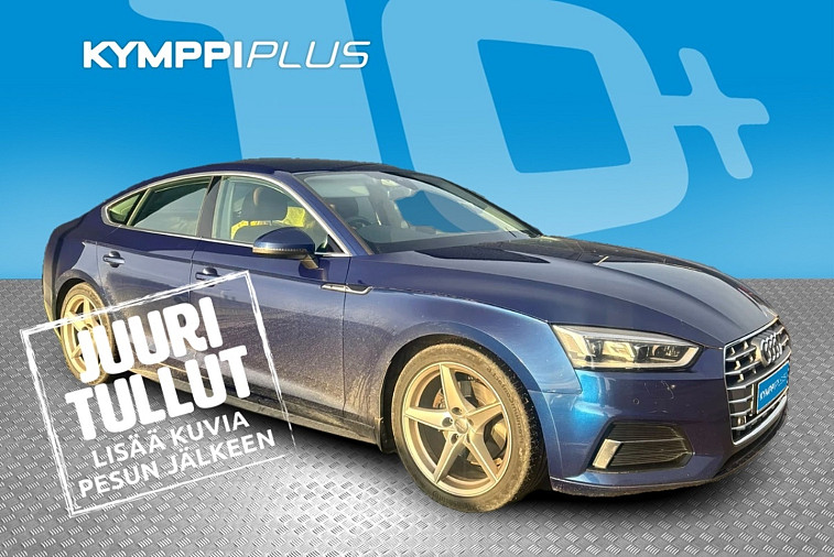 Audi A5 Sportback Business Sport 1,4 TFSI 110 kW S tronic - ** Eber / Nahkasisusta / Suomi-auto / LED / Vakkari **