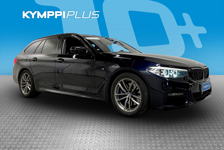 BMW 530 G31 Touring 530d A xDrive M Sport 265 hv / 5,3 l/100 km / Neliveto - Driving Assistant Plus, Dakota-nahkaverhoilu, adaptiivinen vakionopeudensäädin, langaton puhelinlaturi, Navigation Professional, Adaptiiviset ajovalot, Keyless-avaus ja -käynnistys, Kahd