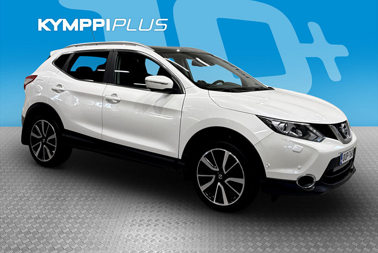 Nissan Qashqai 1,6dCi Tekna 2WD Xtronic Driver Asst - Led / Koukku / 360 kamera / Panorama /