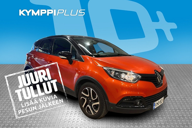 Renault Captur TCe 120 EDC-aut Dynamique - Kahdet renkaat vantein / Peruutuskamera / Huoltohistoria / Navigointi / Bluetooth / Vakionopeudensäädin