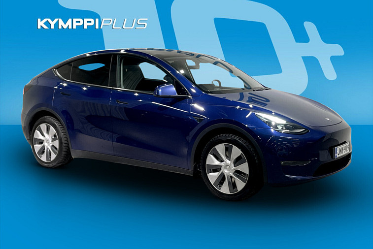 Tesla Model Y Long Range - SOH 91.4% / AMD Ryzen / Autopilot / Lämpöpumppu / P.kamera 270 °/ 2x renkaat vanteilla / Premium audio / Matrix-Led
