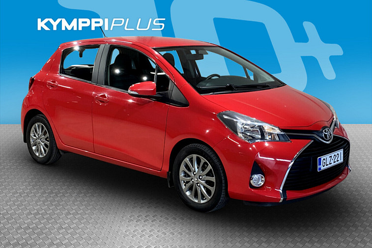 Toyota Yaris 1,33 Dual VVT-i Active 5ov Multidrive S - Suomi-auto / 1 omistaja / Webasto / Kahdet renkaat vantein / Navigointi / Peruutuskamera / Ilmastointi