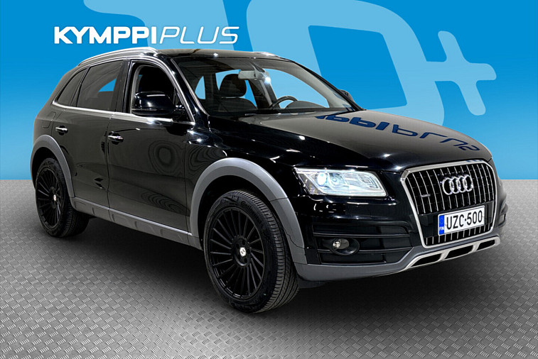 Audi Q5 Offroad Land of quattro Edition 2,0 TDI 140 kW quattro S tronic - ** Vakkari / Webasto / Xenon / Sähköluukku / Nahka-alcantara / 2x renkaat vanteilla / Suomi-auto **