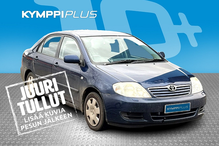 Toyota Corolla 1,6 VVT-i Linea Terra 5ov Hatchback / Pitkä leima / Ilmastointi / Moottorinlämmitin - Katsastus vasta ensi kesänä / Ilmastointi / Moottorinlämmitin / Suomi-auto / Penkinlämmittimet / Nastarenkaat talveksi