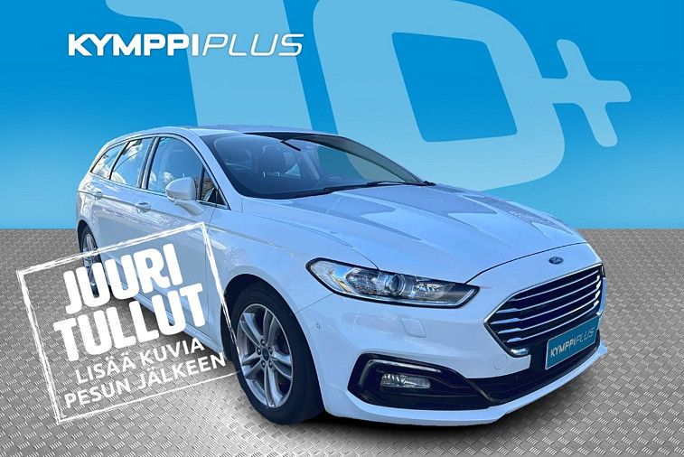 Ford Mondeo 2,0 TDCi EcoBlue 150hv A8 Titanium Wagon - ** Webasto / Vetokoukku / Lämpölasi / Adapt. vak / Xenon / Peruutuskamera / Juuri huollettu! **