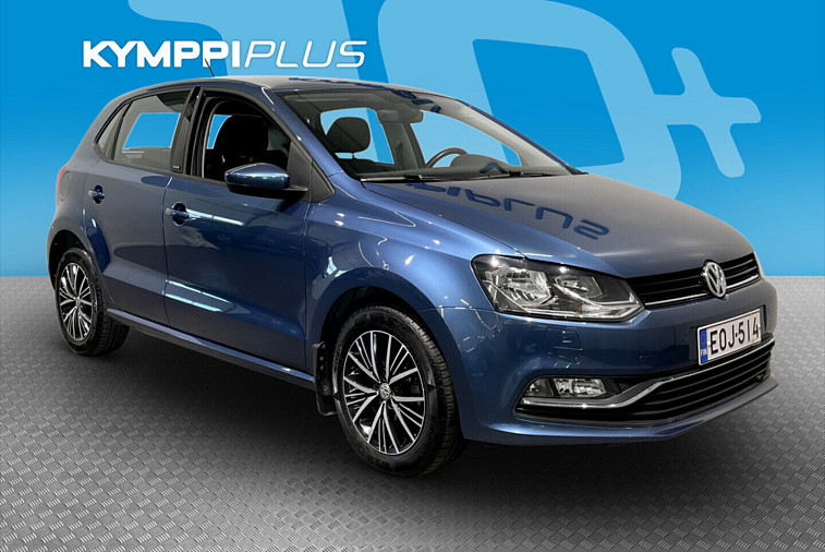 Volkswagen Polo Allstar 1,2 TSI 66 kW (90 hv) - Suomi-auto / Tutkat / Moot.läm ja sis.pistoke / Juuri huollettu