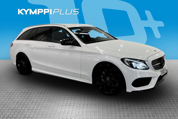 Mercedes-Benz C C 220 d T A Business AMG 170 hv - AMG paketti / High performance LED / Navigointi / Vetokoukku / 19