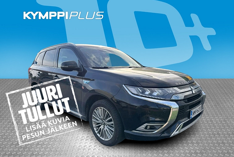 Mitsubishi Outlander PHEV Intense Business 4WD 5P - Keyless / Kamera / ACC / Koukku / Nahka-alcantara / Juuri katsastettu ja huollettu!