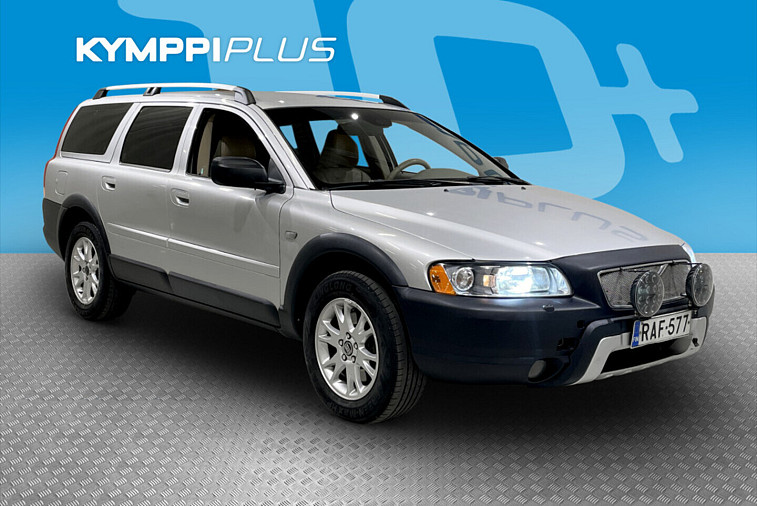 Volvo XC70 2,5T AWD Momentum Geartronic BUSINESS - ** 2x renkaat aluvantein / Vakionopeudensäädin / Vetokoukku / Nahkapenkit - kuskin penkki sähkösäädöillä ja muistipaikoilla **