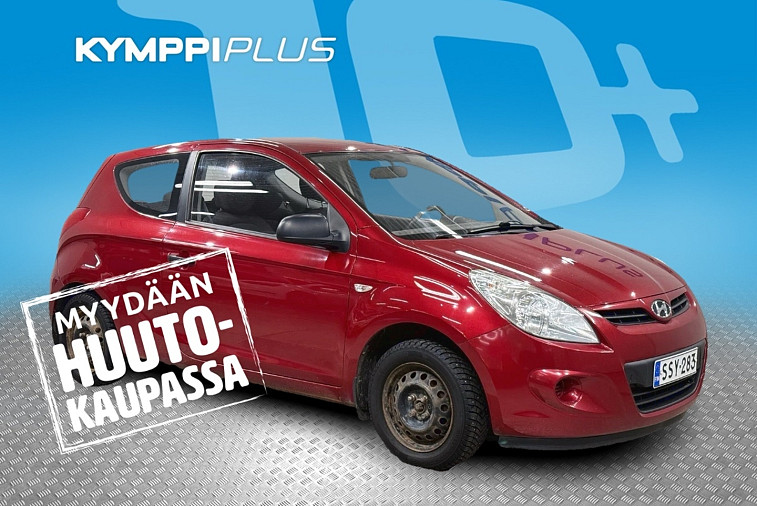 Hyundai i20 1,2 Classic 3d - Myynnissä Huutokaupat.com sivustolla. Ei vaihtoa eikä rahoitusmahdollisuutta - Juuri katsastettu / Ilmastointi / Kahdet renkaat /